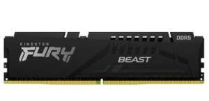 Kingston Pamięć DDR5 Fury Beast 128GB(4*32GB)/5200 CL40 czarna 