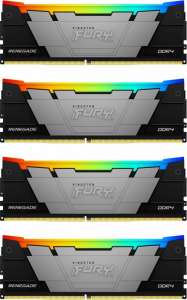 Kingston Fury Renegade RGB 64GB Pamięć DDR4 (4*16GB)/3200 CL16