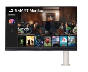 LG Electronics 32SQ780S-W 32 cale Smart 4K UHD webOS Ergo