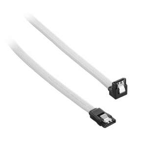 CableMod  ModMesh Kątowy kabel SATA 3 60cm - biały