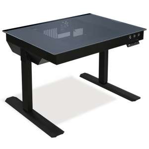 Lian Li DK-04F (obudowa biurko z regulacją wysokości) - czarna