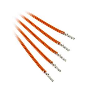 BitFenix Alchemy 2.0 PSU Cable, 5x 20cm - pomarańczowy