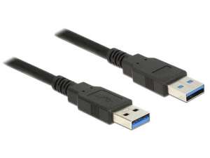 Delock Kabel USB 3.0 1m AM-AM czarny