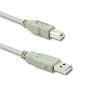 Qoltec Kabel USB 2.0 A męski / B męski | 1m