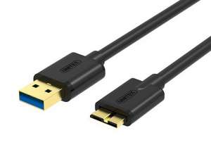 Unitek Kabel USB 3.0 microUSB Typ-B - USB Typ-A M/M; 2m; Y-C463GBK