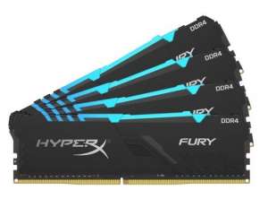 HyperX Pamięć DDR4 HyperX Fury RGB 32GB/3600 (4* 8GB) CL17