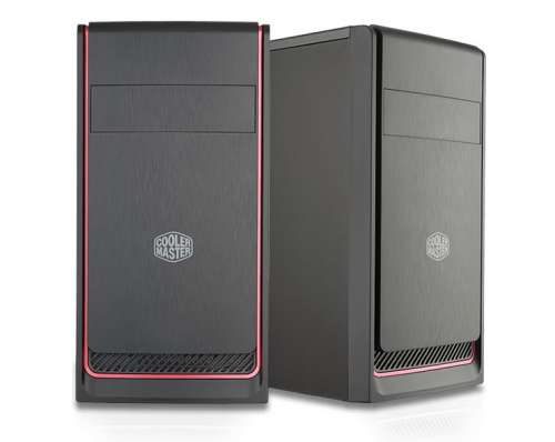 Cooler Master Obudowa MasterBox E300L czarno-czerwona (USB 3.0)-285033