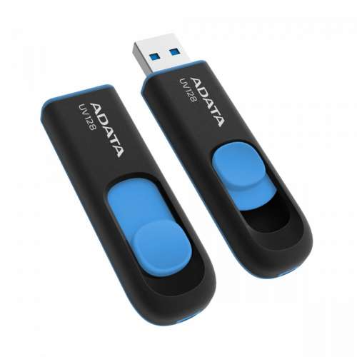 Adata Pendrive  DashDrive UV128 32GB USB 3.2 Gen1 czarno - niebieski-189082