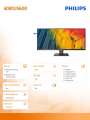 Philips Monitor 40 cali 40B1U5600 IPS HDMI DP USB-C HAS Głośniki-3172000