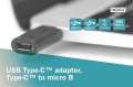 Digitus Adapter USB 2.0 HighSpeed Typ USB C/microUSB B M/Ż Czarny-1908440