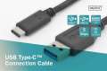 Digitus Kabel połączeniowy USB 3.1 Gen.1 SuperSpeed 5Gbps Typ USB A/USB C M/M 1m Czarny-2609894