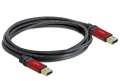 Delock Kabel USB-A M/M 3.0 2m czarny premium-413493