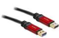 Delock Kabel USB-A M/M 3.0 1m PREMIUM-413498