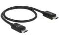Delock Kabel USB MICRO M/ M 2.0 0.3M OTG czarny-413509