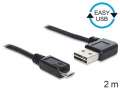 Delock Kabel USB MICRO(M) -USB-A(M) 2.0 2M-413513