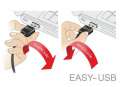 Delock Kabel USB MICRO(M) -USB-A(M) 2.0 2M-413514