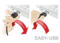 Delock Kabel USB MICRO(M) -USB-A(M) 2.0 1M-413519