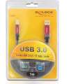 Delock Kabel USB-A(M)-USB-B(M) 3.0 5m czarny-413524