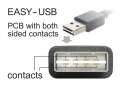 Delock Kabel USB MICRO(M) -USB-A(M) 2.0 0.2m-413529