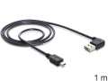 Delock Kabel USB MINI(M)- USB-A(M) 2.0 1m kątowy-413533