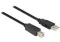 Delock Kabel USB-A(M)-USB-B(M) 2.0 11m czarny-413543