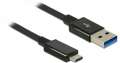 Delock Kabel USB-C(M)-US B-A(M) 3.1 GEN 2 0.5m-413544