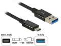 Delock Kabel USB-C(M)-US B-A(M) 3.1 GEN 2 0.5m-413545