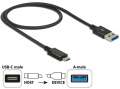 Delock Kabel USB-C(M)-US B-A(M) 3.1 GEN 2 0.5m-413546