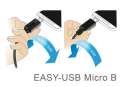 Delock Kabel USB MICRO(M) -USB-A(M) 2.0 3M-413604