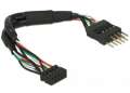 Delock Kabel USB PIN HEADER(M) 10 PIN- PIN HEADER (F) 2.0 12cm-413619