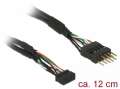 Delock Kabel USB PIN HEADER(M) 10 PIN- PIN HEADER (F) 2.0 12cm-413620