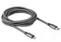 Delock Kabel Lightning - USB-C 1m MFI szary szybkie ładowanie-380953