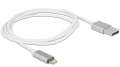Delock Kabel LIGHTNING(M) USB-A(M) 1m biały-414452