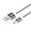 TB Kabel USB-Micro USB 1.5 m grafitowy sznurek-264000