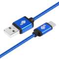 TB Kabel USB-USB C 1.5m niebieski sznurek-277086