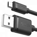 Unitek Kabel USB - microUSB 2.0, 1,5M, M/M; Y-C434GBK-400982