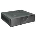 Silverstone SST-ML12B Milo Slim HTPC Obudowa Micro-ATX - czarna