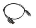 Lanberg Kabel USB-C(M)->USB-A(M) 2.0 1m czarny BOX QC 3.0-2162201
