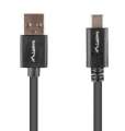 Lanberg Kabel USB-C(M)->USB-A(M) 2.0 0.5m czarny BOX QC 3.0-2162207