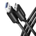 Kabel BUMM3-AM10AB Micro-B USB  USB-A 3.2 Gen 1, 1m, 3A, ALU, PVC Czarny-3240179