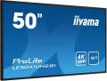 IIYAMA Monitor wielkoformatowy 50 cali LE5041UHS-B1 VA,4K,18/7,LAN,USB,HDMI-3246822