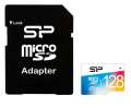 Silicon Power Karta pamięci microSDHC Colorful 128GB U1 10MB/S + Adapter-335673