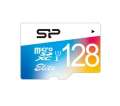 Silicon Power Karta pamięci microSDHC Colorful 128GB U1 10MB/S + Adapter-335674