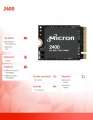 Micron Dysk SSD 2400 512GB NVMe M.2 22x30mm-3283308