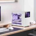 Jonsbo D31 Screen Obudowa mATX Tempered Glass - biała