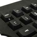 Das Keyboard Clear Black Lasered Spy Agency Keycap Set - US