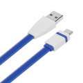Kabel USB - USB C 1m. niebieski, płaski -2698183
