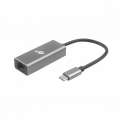 Adapter USB C - RJ45 szary, 10/100/1000 Mb/s -3337145