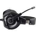Słuchawki gamingowe K6 RGB czarne (przewodowe)-3475514