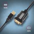 ADS-1PQN Adapter USB 2.0 > RS-232 Port szeregowy, 1,5m kabel, chip FTDI-3532816